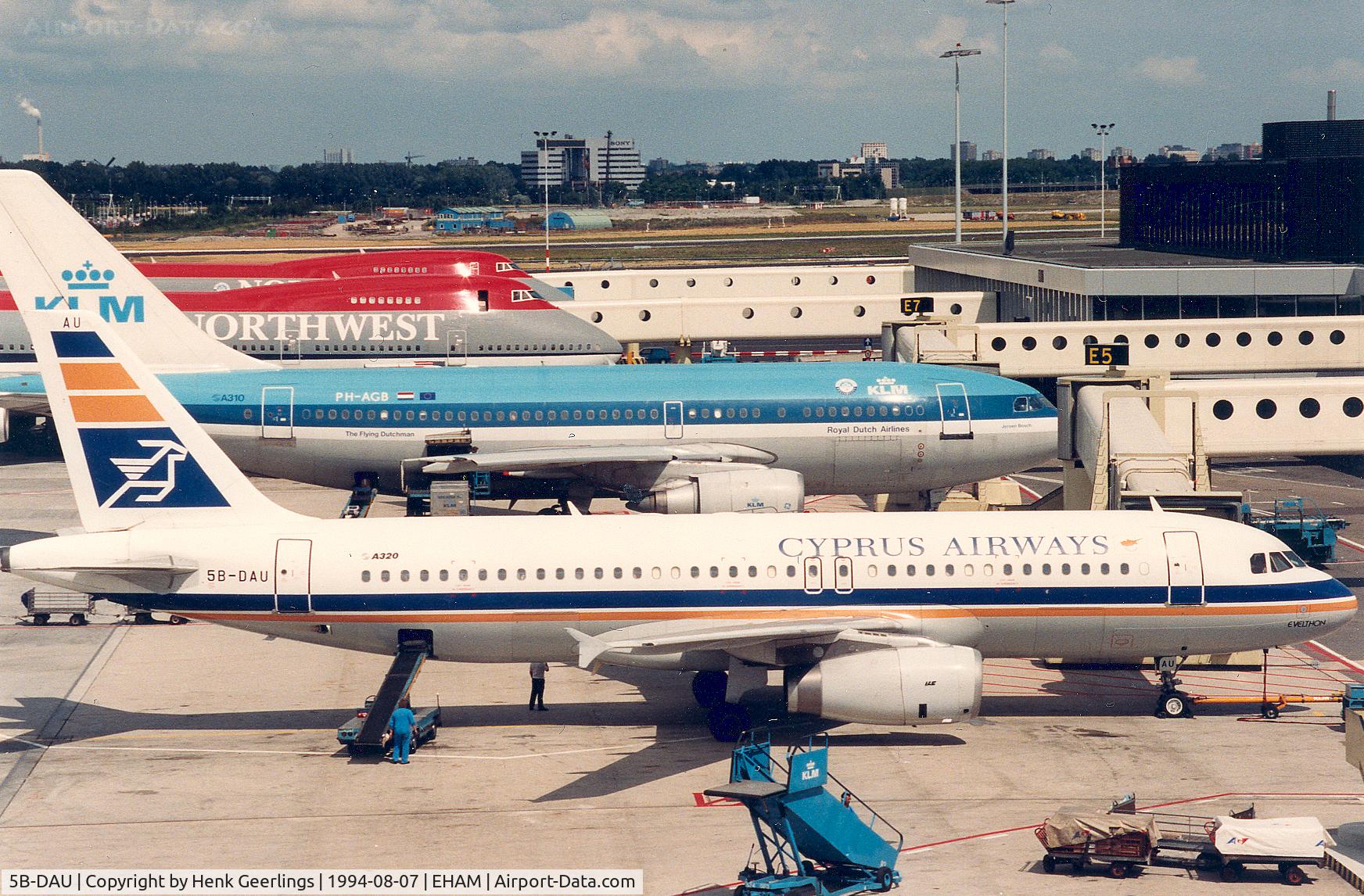5B-DAU, 1988 Airbus A320-231 C/N 035, Cyprus Airways