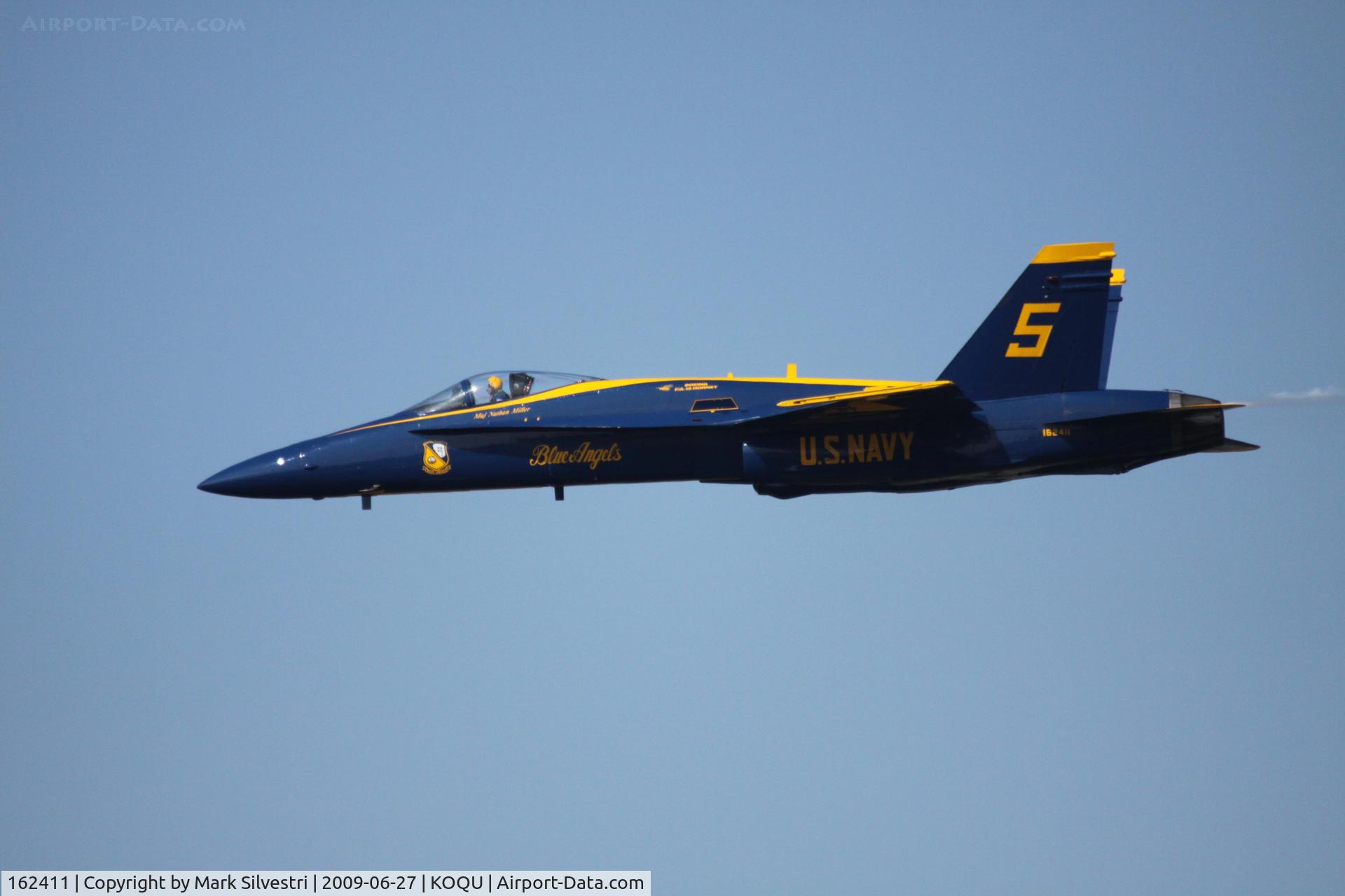 162411, McDonnell Douglas F/A-18A Hornet C/N 0243, Quonset Point 2009