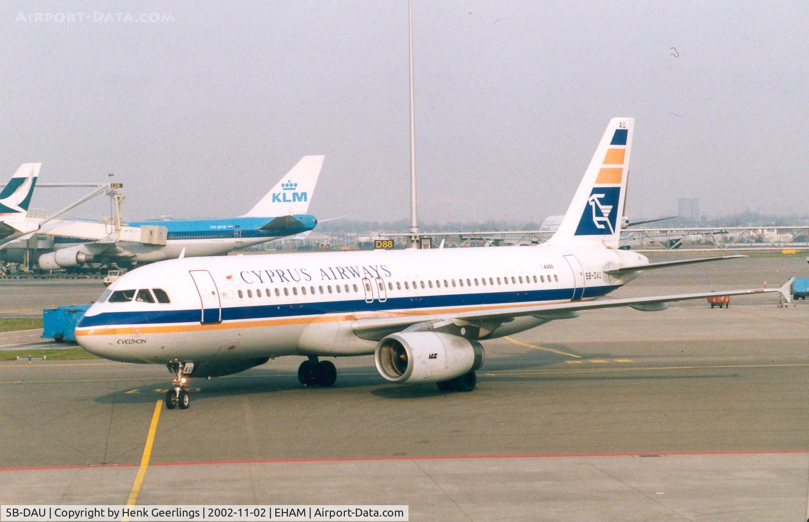 5B-DAU, 1988 Airbus A320-231 C/N 035, Cyprus Airways