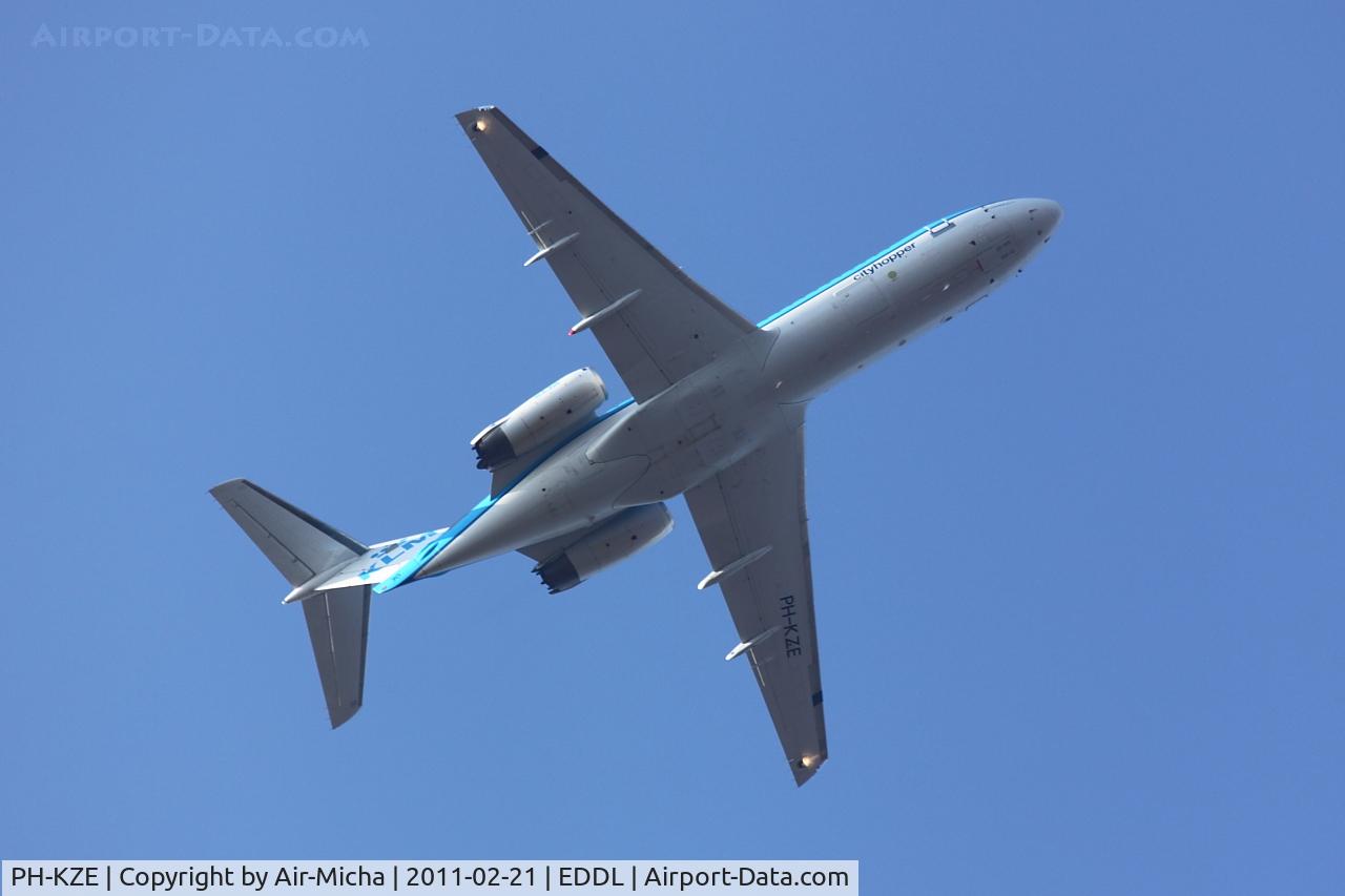 PH-KZE, 1996 Fokker 70 (F-28-0070) C/N 11576, KLM Cityhopper