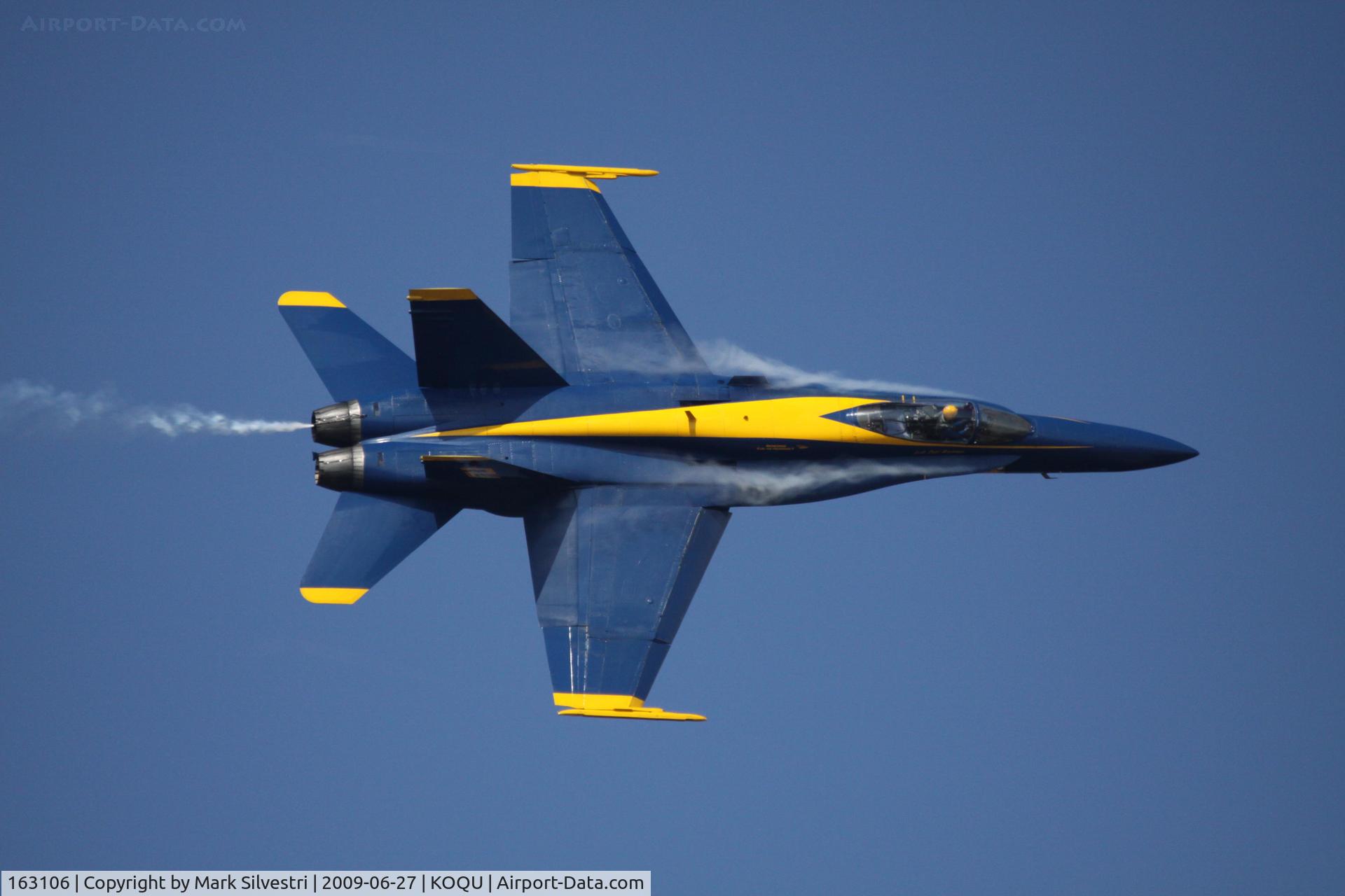163106, McDonnell Douglas F/A-18A Hornet C/N 0495, Quonset Point 2009