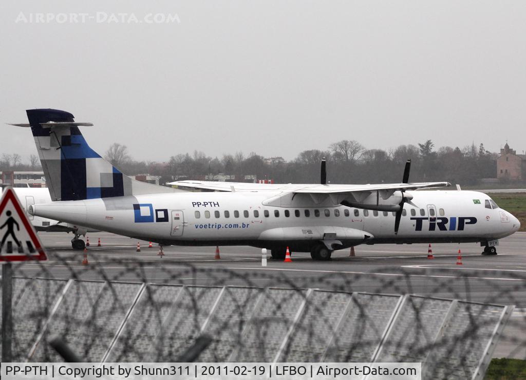 PP-PTH, 1993 ATR 72-202 C/N 365, Parked at the General Aviation after returned to lessor... For AZUL Lineas Aereas...