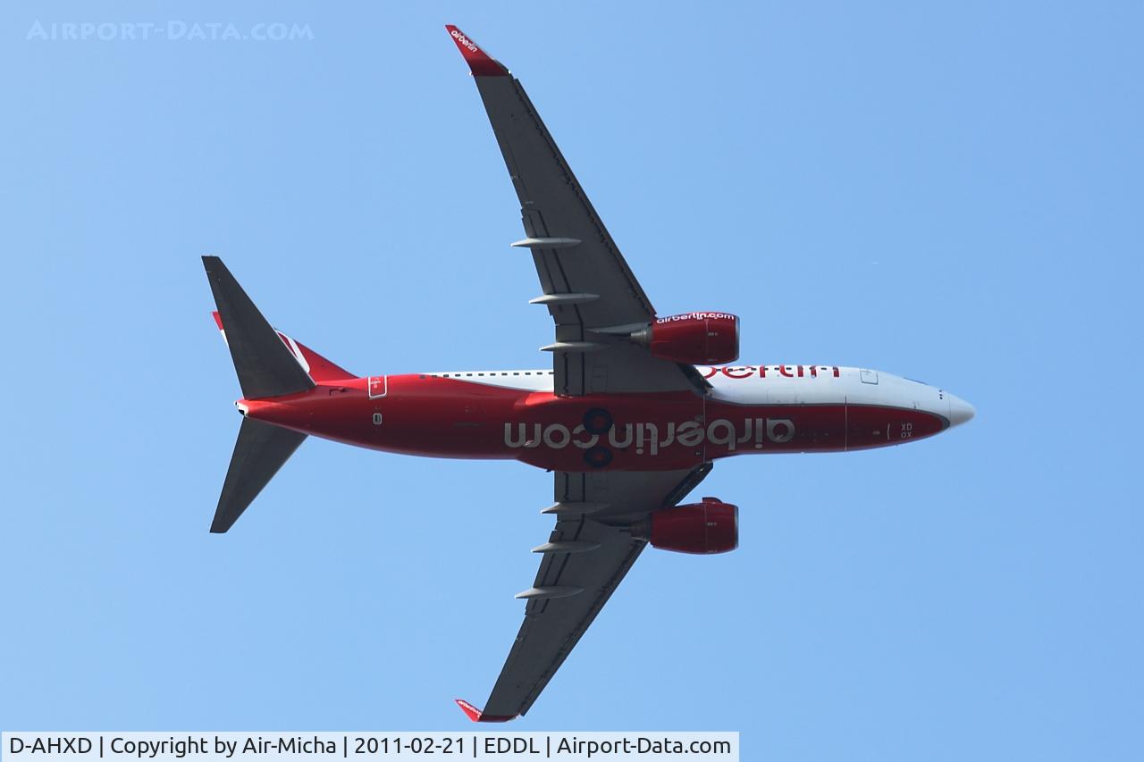 D-AHXD, 2007 Boeing 737-7K5 C/N 30726, Air Berlin