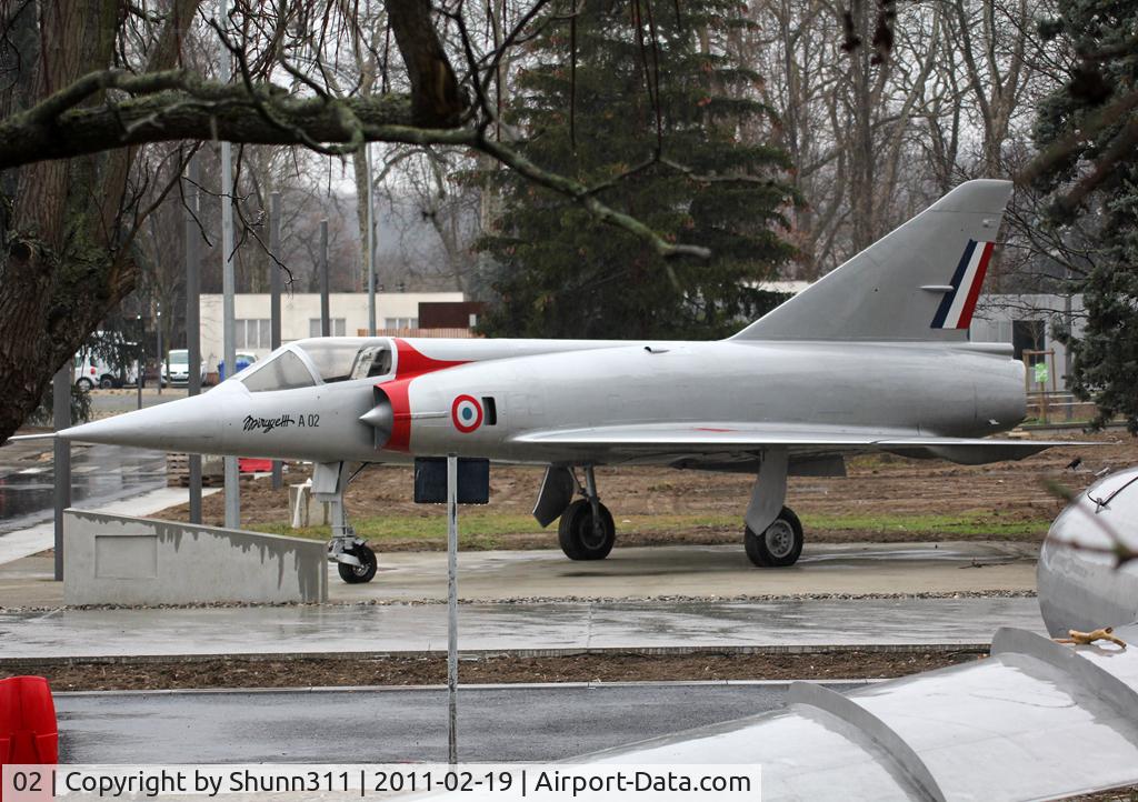 02, Dassault Mirage IIIA C/N 02, Preserved Mirage IIIA at ISAE School... Now with restored c/s...