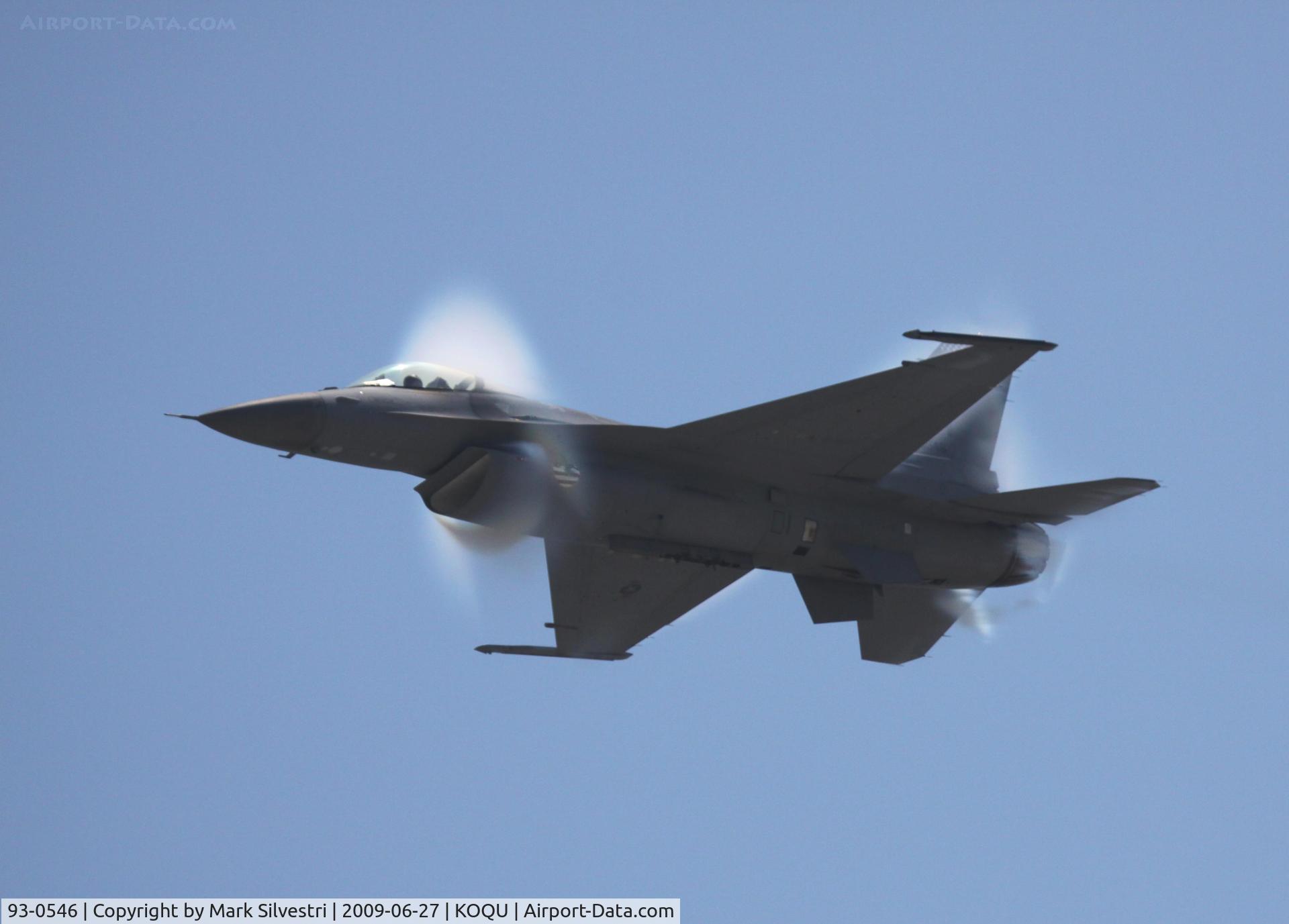 93-0546, 1993 Lockheed F-16C Fighting Falcon C/N CC-181, Quonset Point 2009