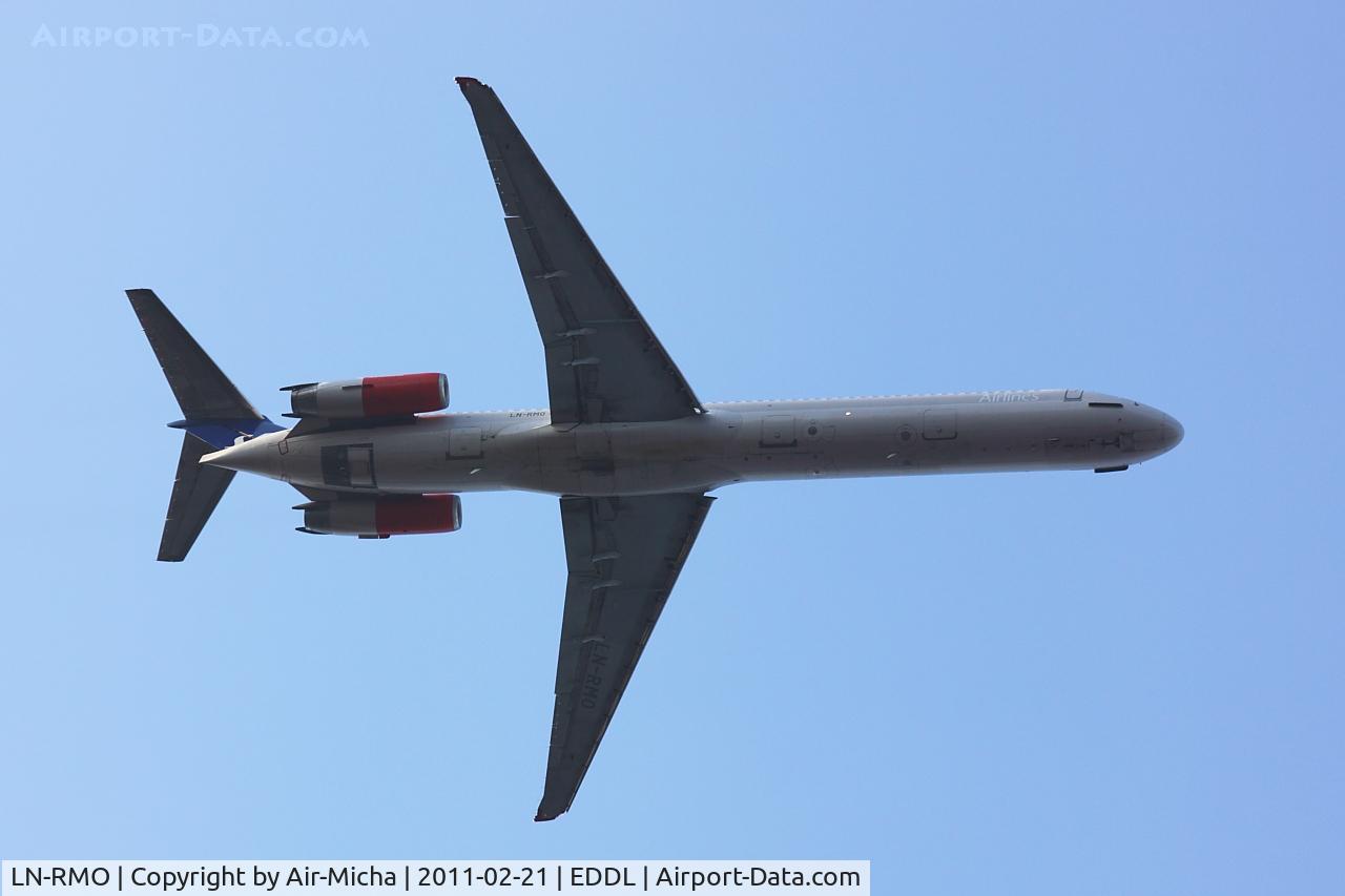 LN-RMO, 1991 McDonnell Douglas MD-81 (DC-9-81) C/N 53315, SAS, Name: Bergljot Viking