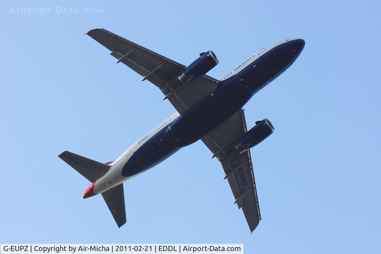 G-EUPZ, 2001 Airbus A319-131 C/N 1510, British Airways
