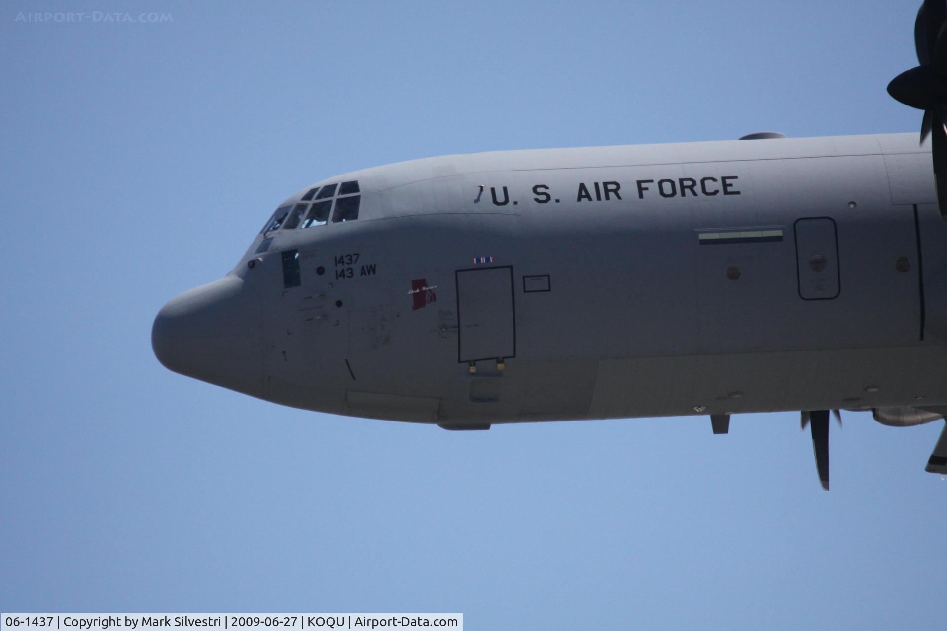 06-1437, 2007 Lockheed Martin C-130J-30 Super Hercules C/N 382-5586, Quonset Point 2009
