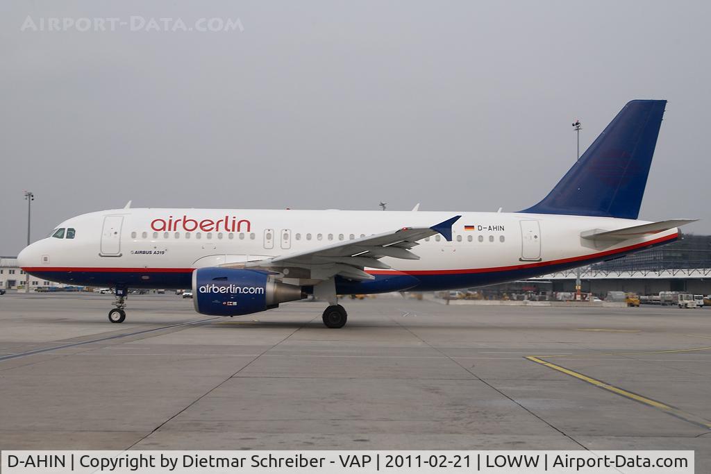 D-AHIN, 2009 Airbus A319-112 C/N 3853, Air Berlin Airbus 319