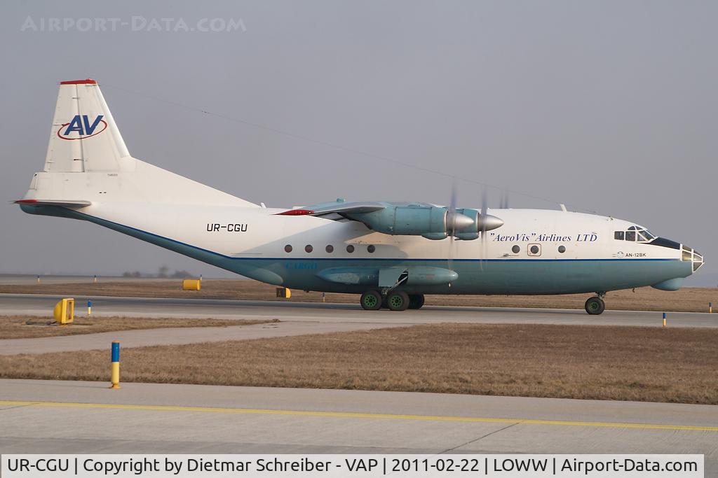 UR-CGU, Antonov An-12BK C/N 7345203, Aerovis Antonov 12