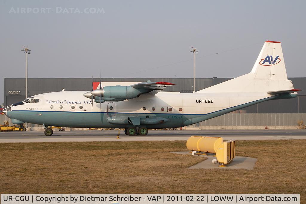 UR-CGU, Antonov An-12BK C/N 7345203, Aerovis Antonov 12
