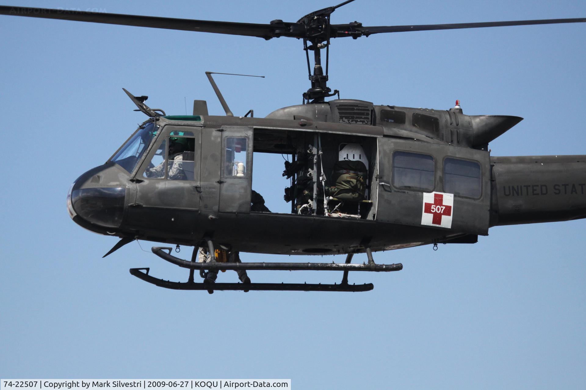 74-22507, 1974 Bell UH-1H Iroquois C/N 13831, Quonset Point 2009