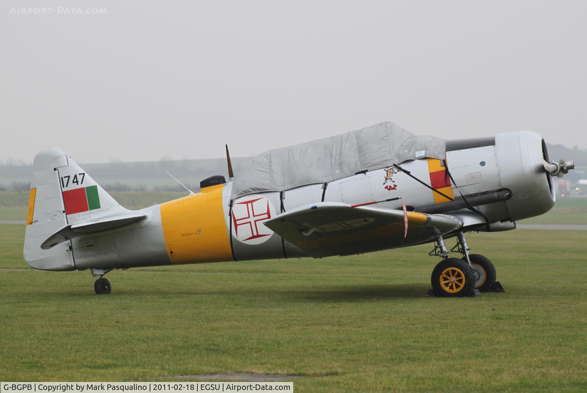G-BGPB, 1953 Canadian Car & Foundry T-6 Harvard Mk.4 C/N CCF4-538, Harvard MK 4