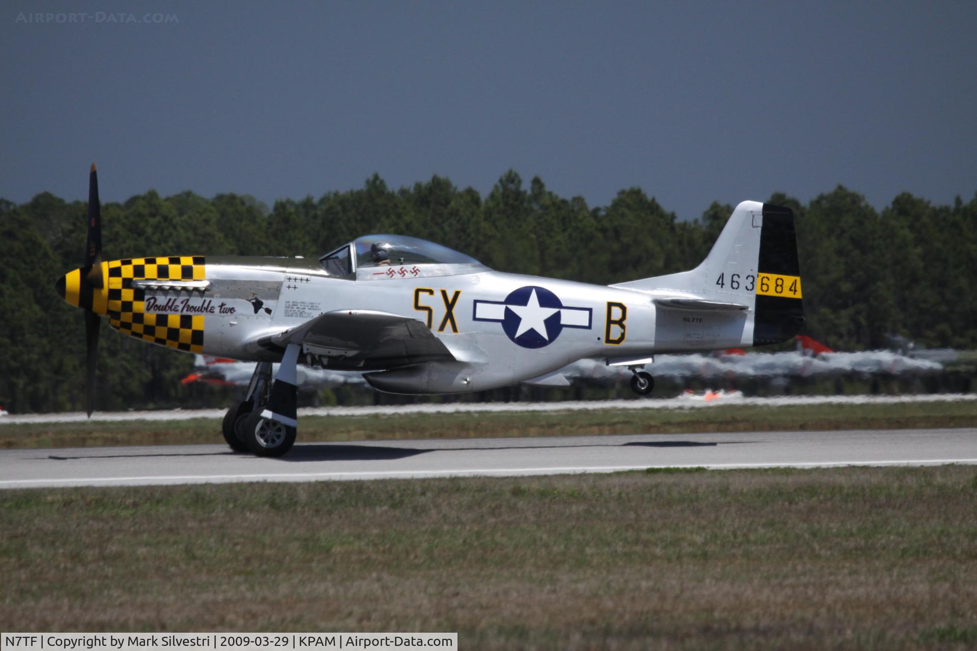 N7TF, 1944 North American P-51D Mustang C/N 44-73856, Tyndall 2009