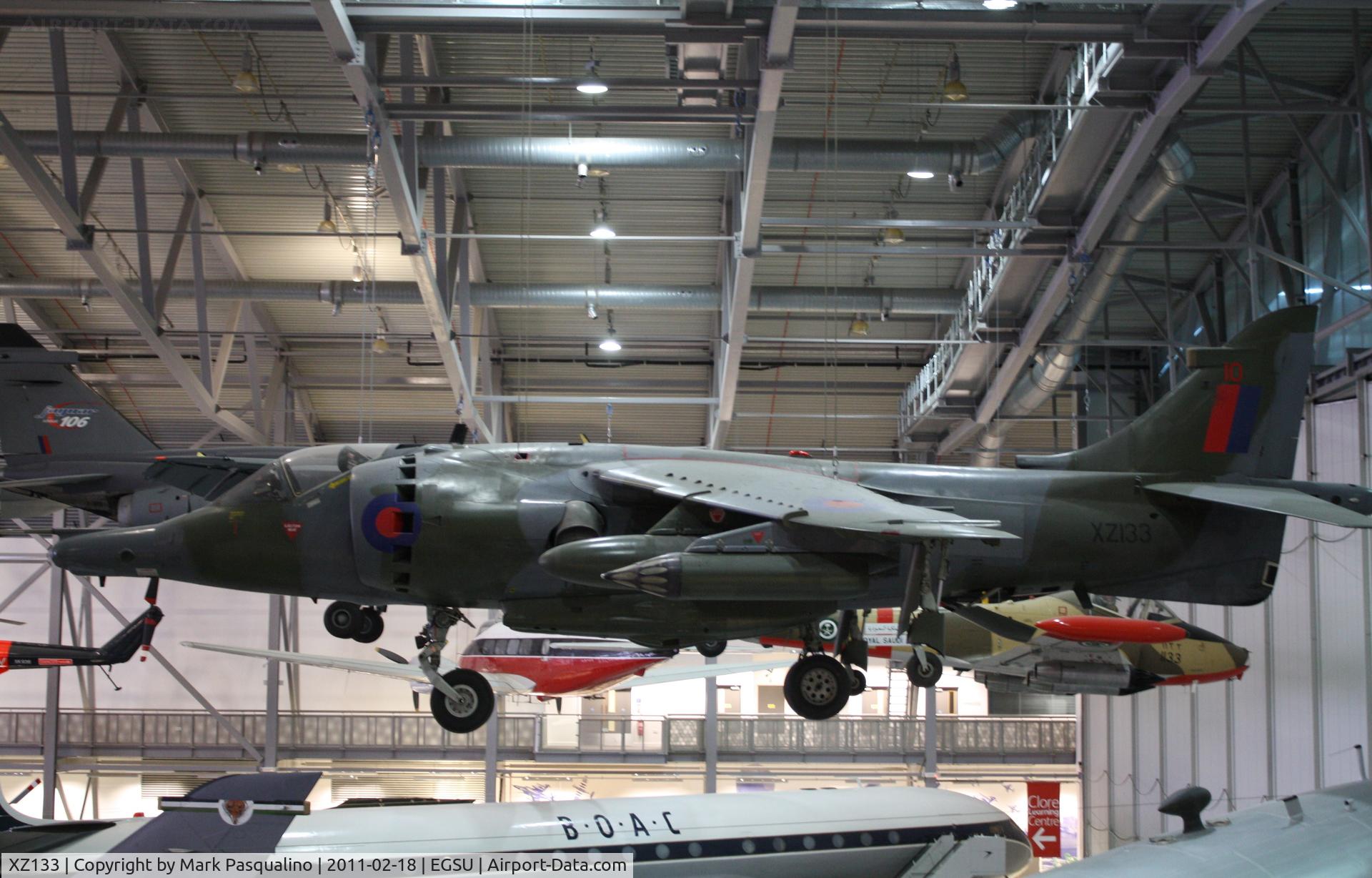 XZ133, 1976 Hawker Siddeley Harrier GR.3 C/N 712192, Harrier GR.3