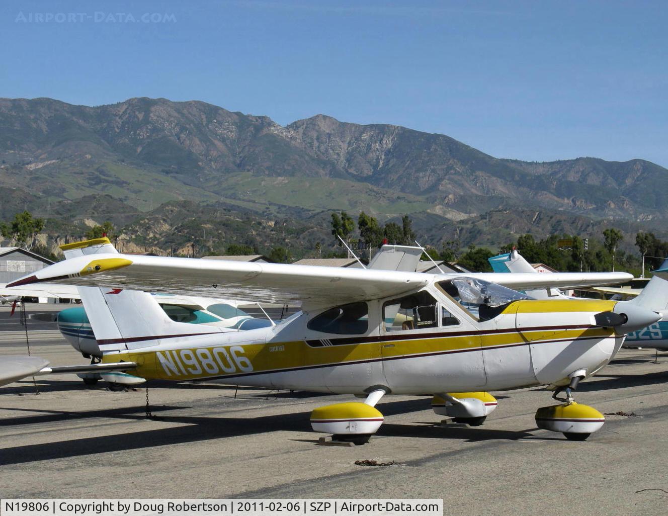 N19806, 1976 Cessna 177B Cardinal C/N 17702600, 1976 Cessna 177B CARDINAL, Lycoming O&VO-360 180 Hp