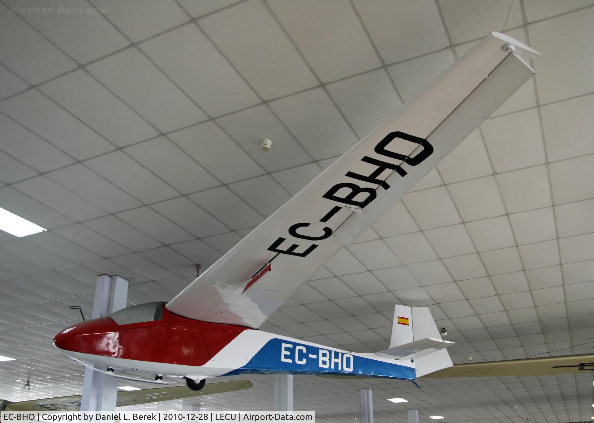 EC-BHO, Slingsby T-45 Swallow C/N 1548, Colorful British glider in Spanish markings at the Museo del Aire.
