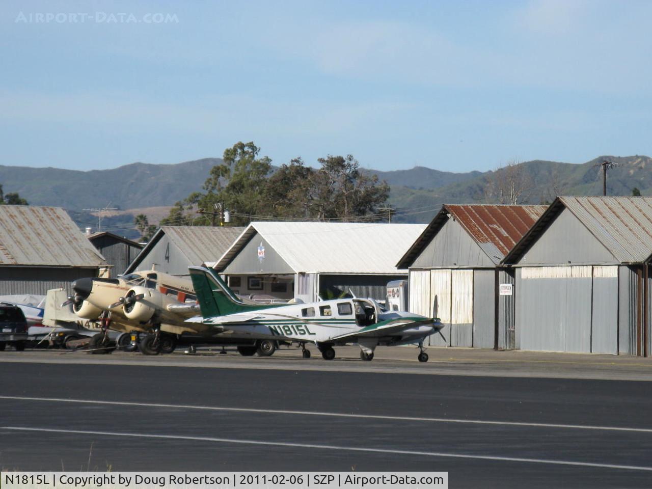 N1815L, 1976 Beech 58P Baron C/N TJ-63, 1976 Beech 58P BARON, two Continental TSIO-520-LB1C 310 Hp each, turbosupercharged & pressurized