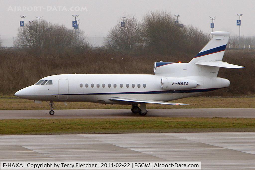 F-HAXA, 1997 Dassault Falcon 900EX C/N 12, Dassault Falcon 900EX, c/n: 12 at Luton