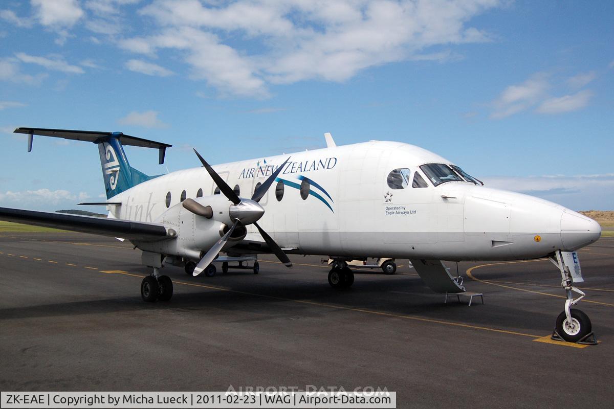 ZK-EAE, 2001 Beech 1900D C/N UE-428, At Wanganui