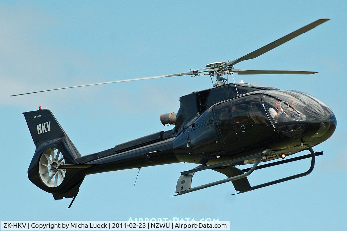 ZK-HKV, 2006 Eurocopter EC-130B-4 (AS-350B-4) C/N 4084, At Wanganui