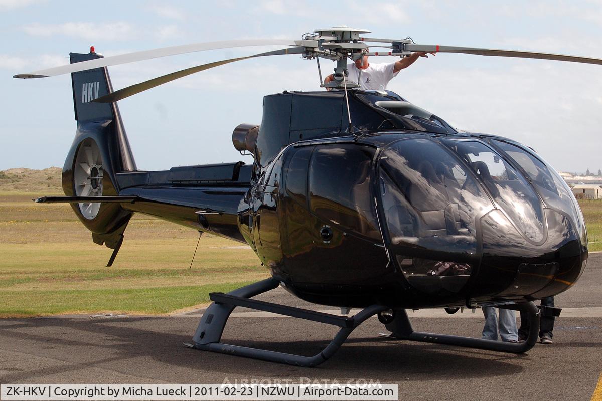 ZK-HKV, 2006 Eurocopter EC-130B-4 (AS-350B-4) C/N 4084, At Wanganui