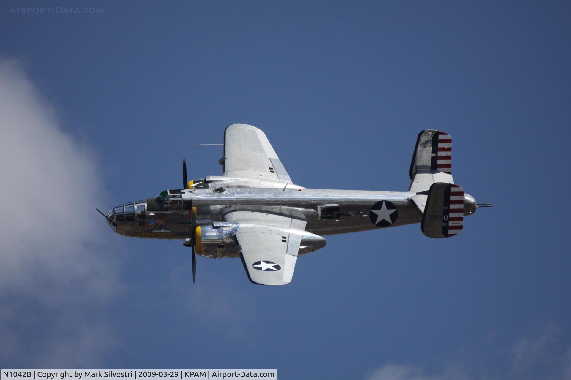 N1042B, 1944 North American B-25N Mitchell C/N 108-35148, Tyndall 2009