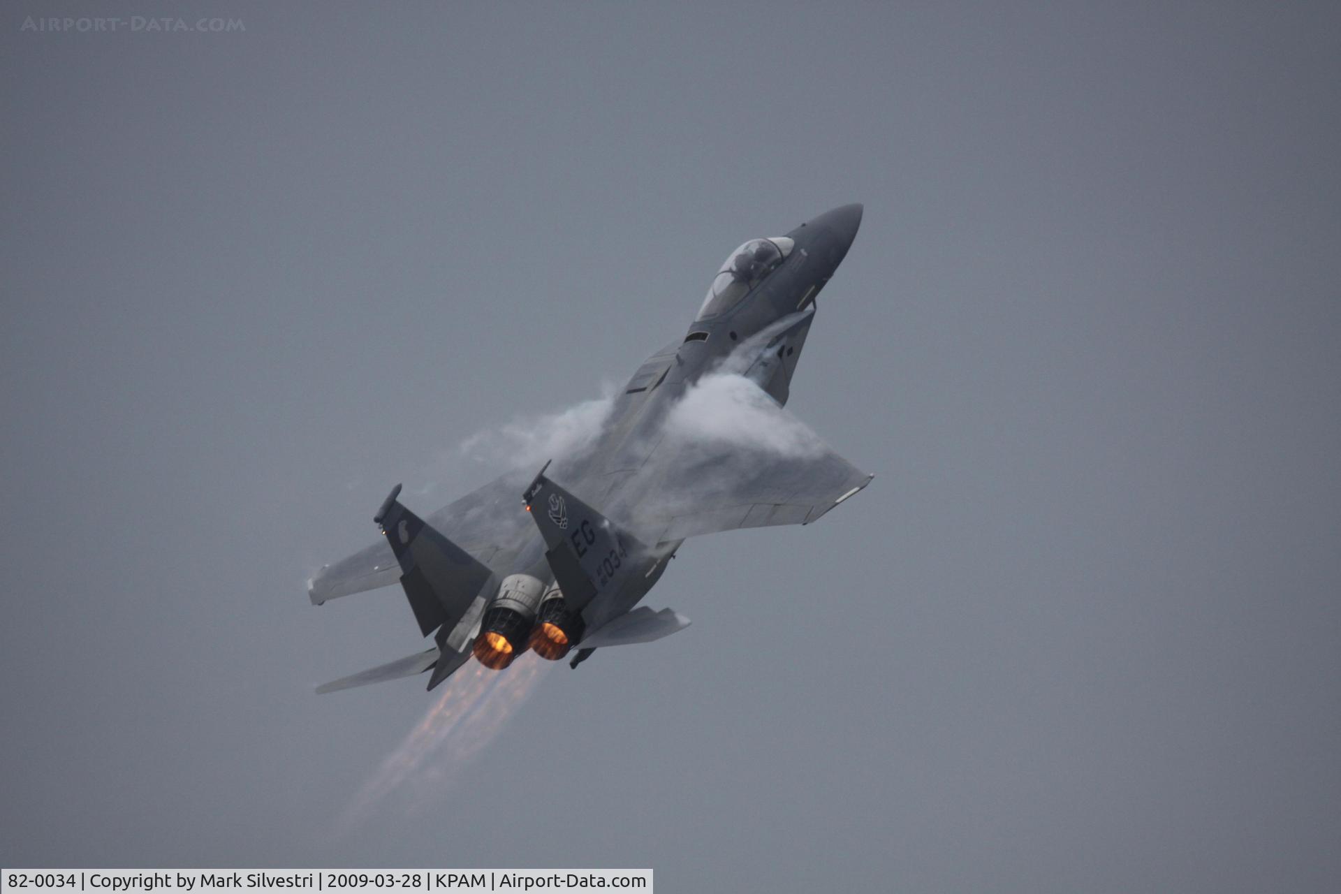 82-0034, 1982 McDonnell Douglas F-15C Eagle C/N 0850/C265, Tyndall 2009