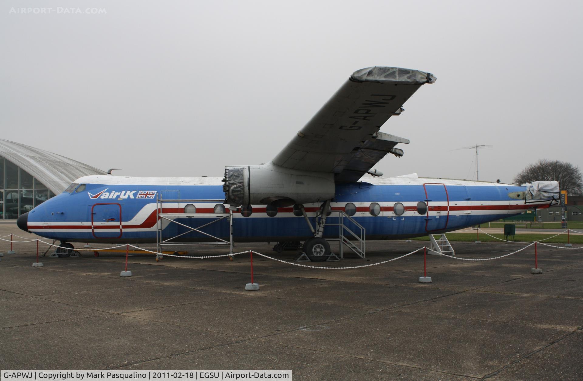 G-APWJ, 1963 Handley Page HPR-7 Herald 201 C/N 158, Handley Page Ltd Dart Herald