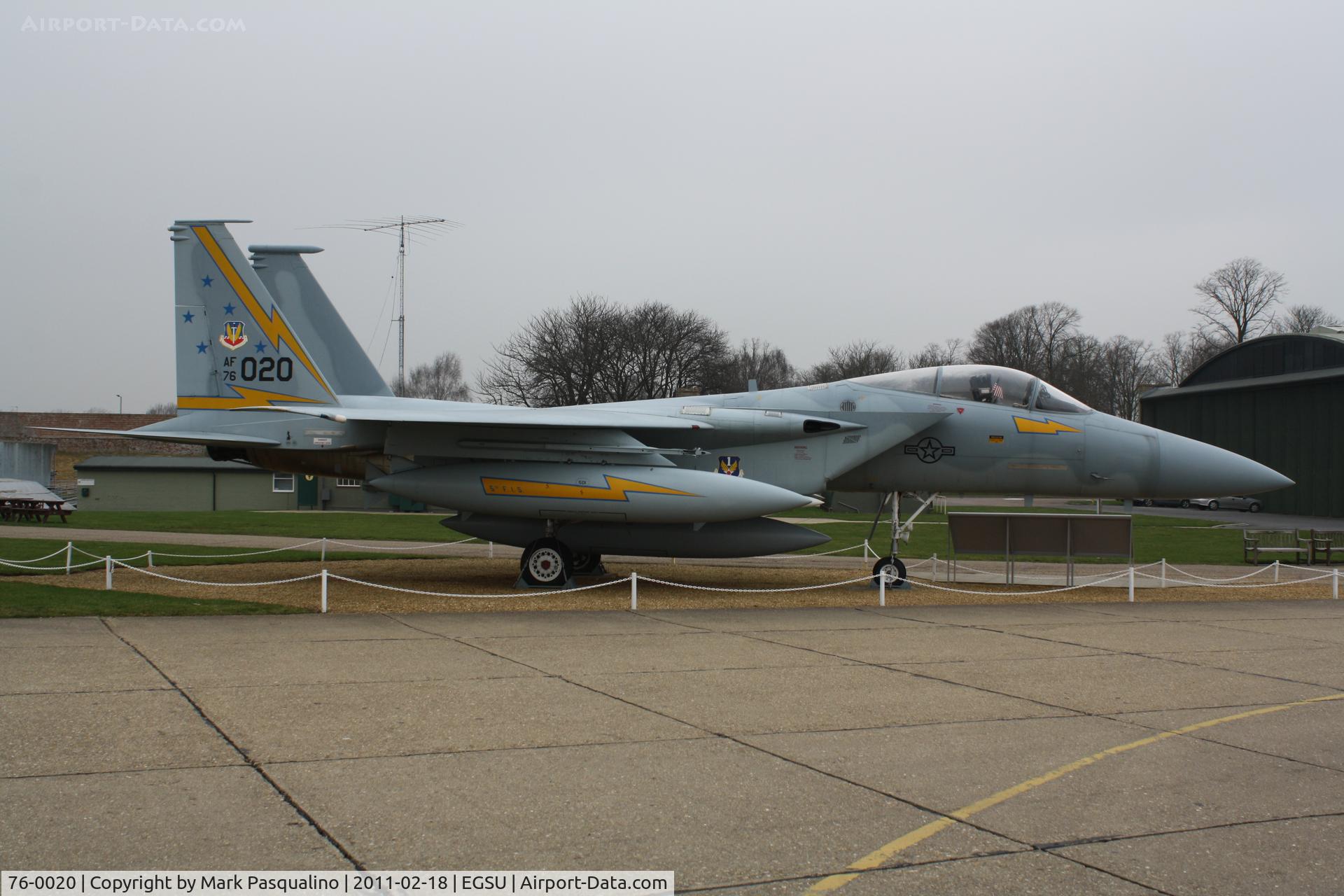76-0020, 1976 McDonnell Douglas F-15A Eagle C/N 0199/A172, McDonnell Douglas F-15A
