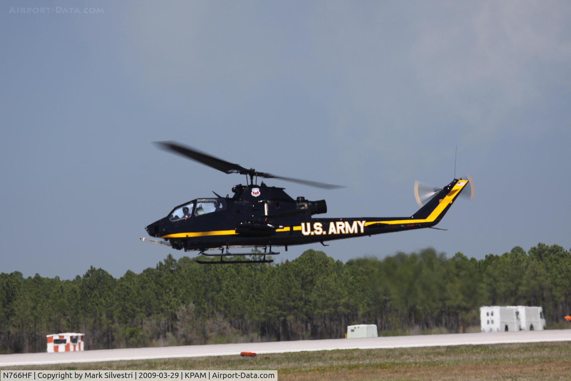 N766HF, Bell AH-1F Cobra C/N 67-15766, Tyndall 2009