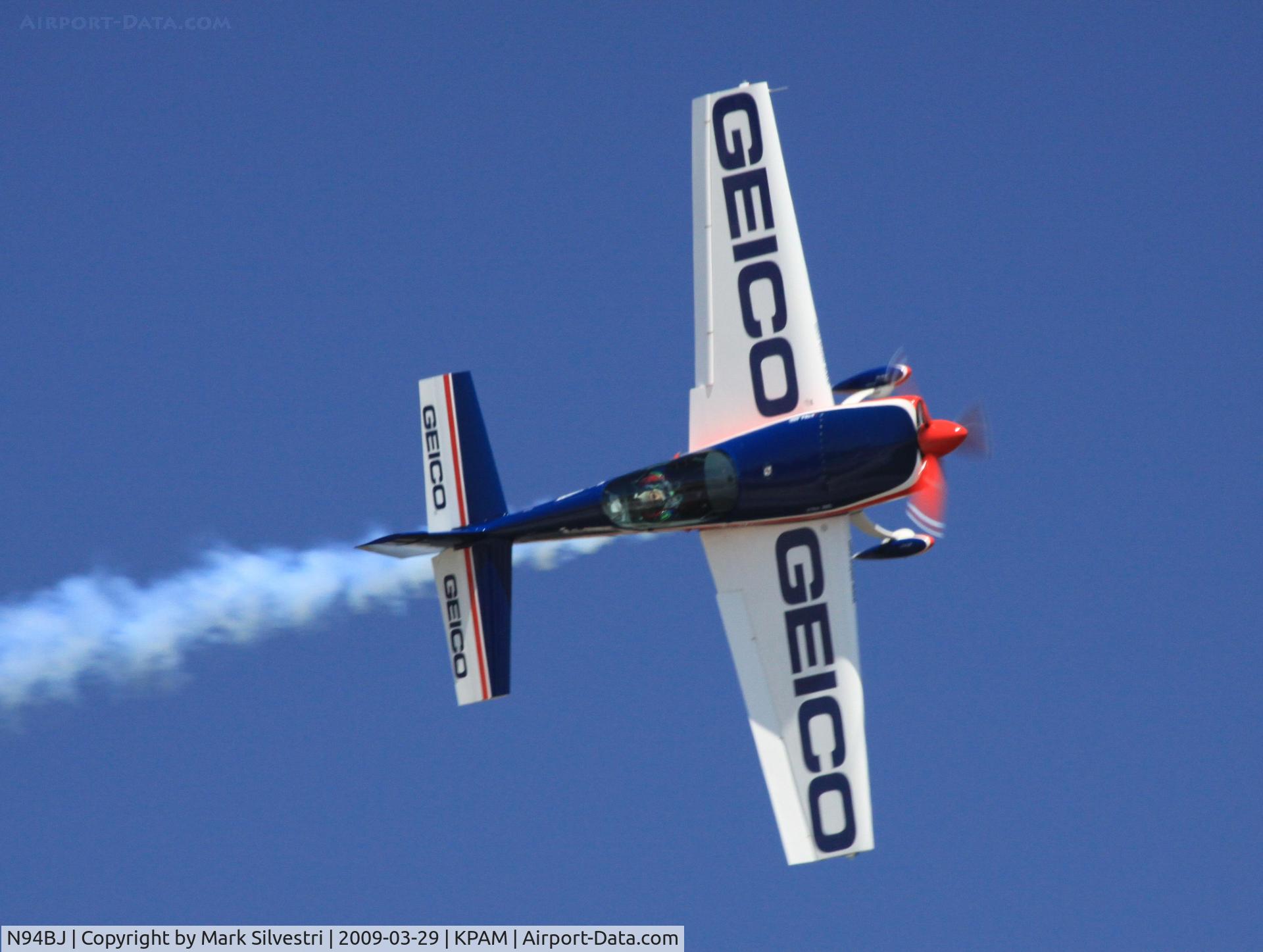 N94BJ, 2002 Extra EA-300S C/N 031, Tyndall 2009 - Tim Weber