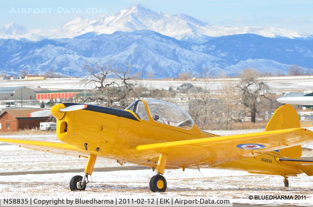 N58835, 1951 De Havilland Canada DHC-1B-2-S3 C/N 136-174, Chipmunk Parked at KEIK