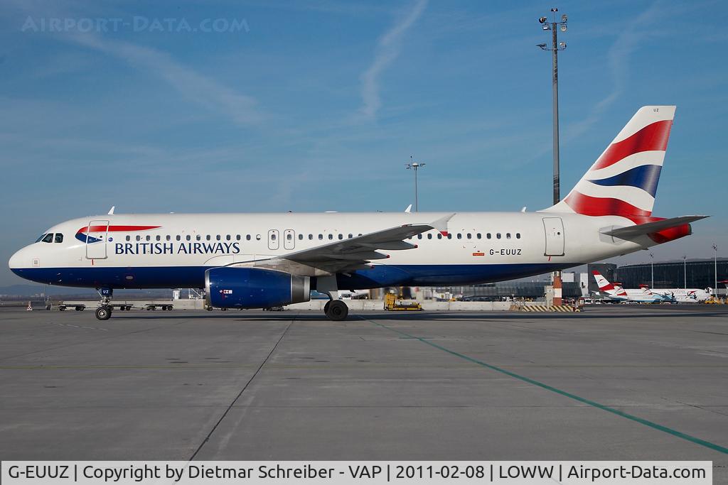 G-EUUZ, 2008 Airbus A320-232 C/N 3649, British Airways Airbus 320