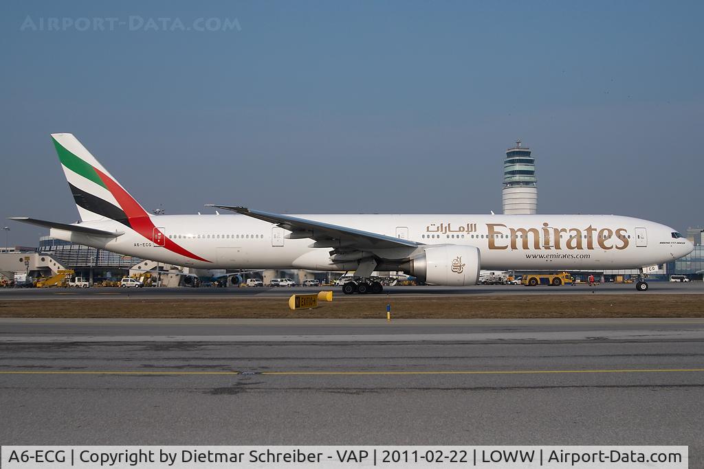 A6-ECG, 2008 Boeing 777-31H/ER C/N 35579, Emirates Boeing 777-300