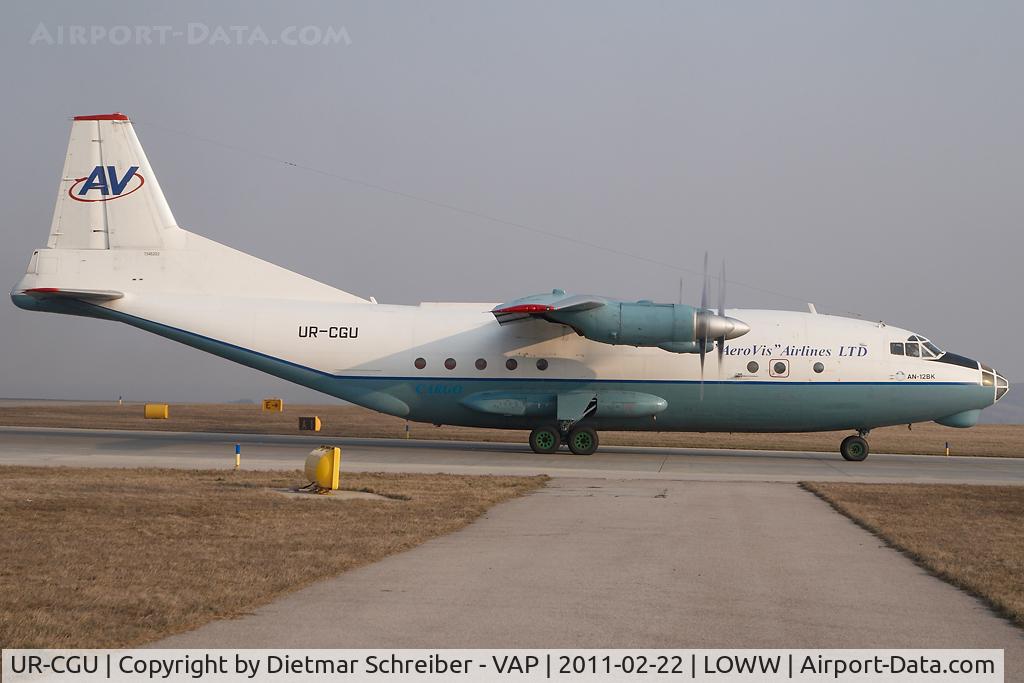 UR-CGU, Antonov An-12BK C/N 7345203, Aerovis Antonov 12