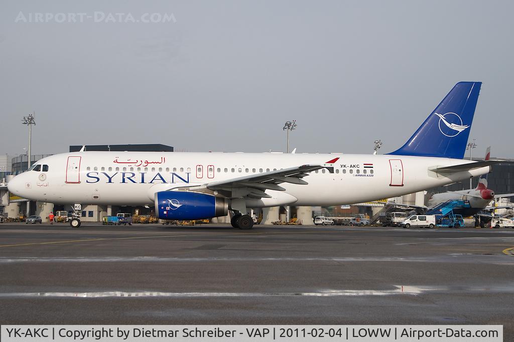 YK-AKC, 1999 Airbus A320-232 C/N 1032, Syrian Air Airbus 320