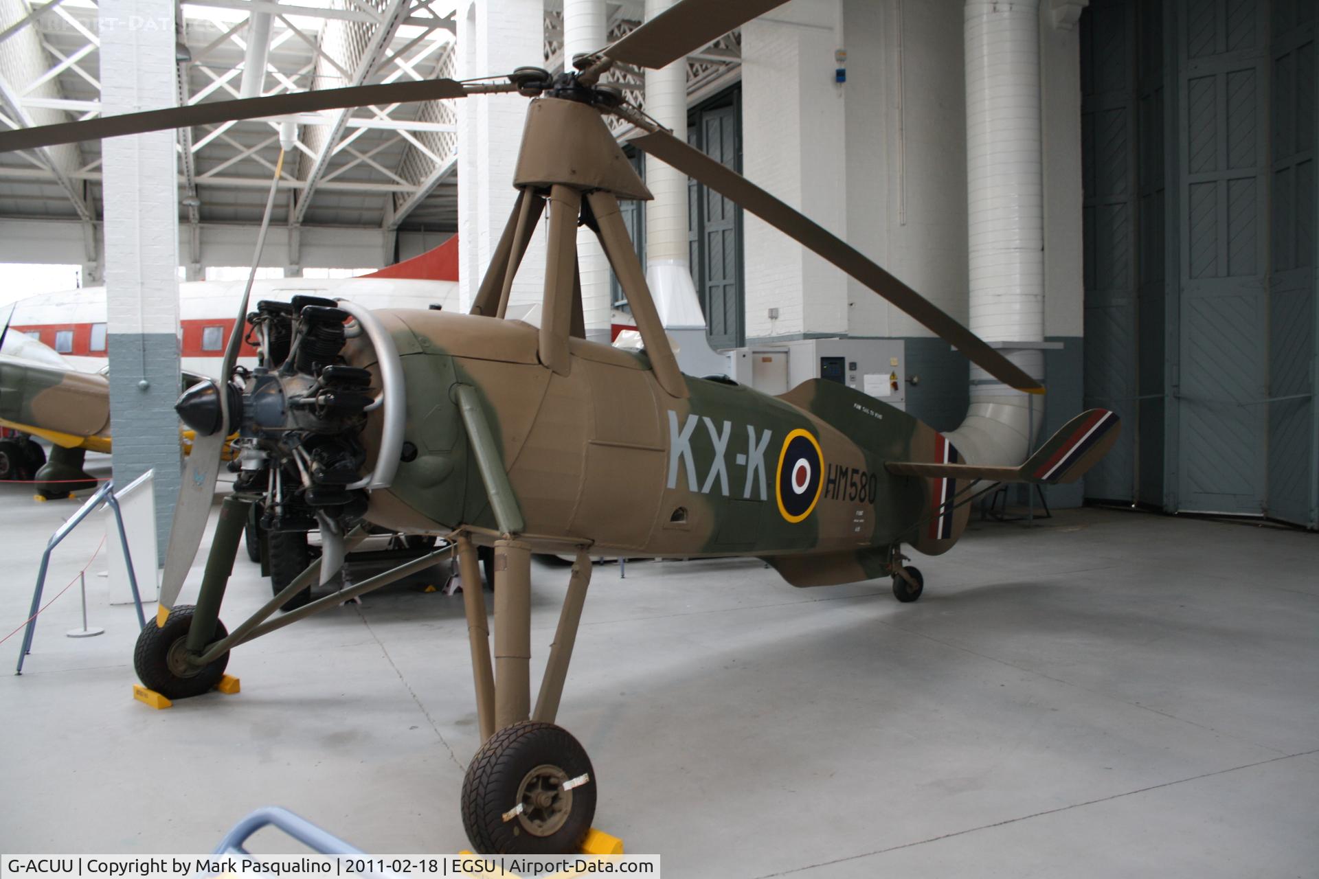 G-ACUU, 1934 Avro 671 Rota I (Cierva C-30A) C/N 726, Cierva C.30A