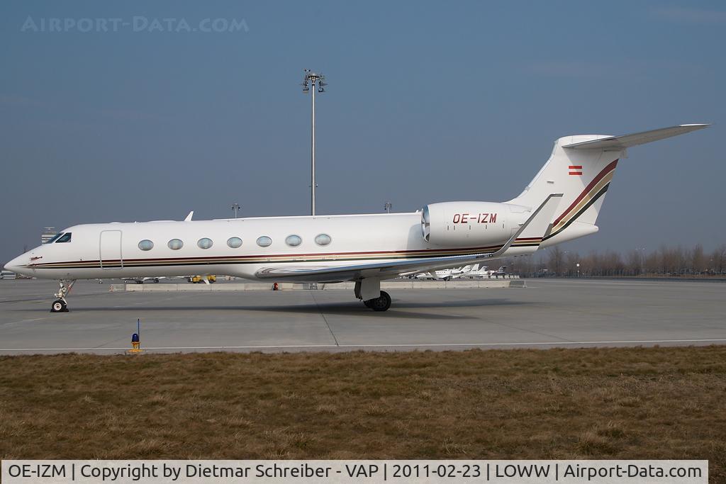 OE-IZM, 2007 Gulfstream Aerospace GV-SP (G550) C/N 5177, Avconjet Gulfstream 550