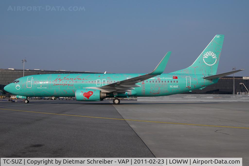 TC-SUZ, 2008 Boeing 737-8HX C/N 29649, Sunexpress Boeing 737-800