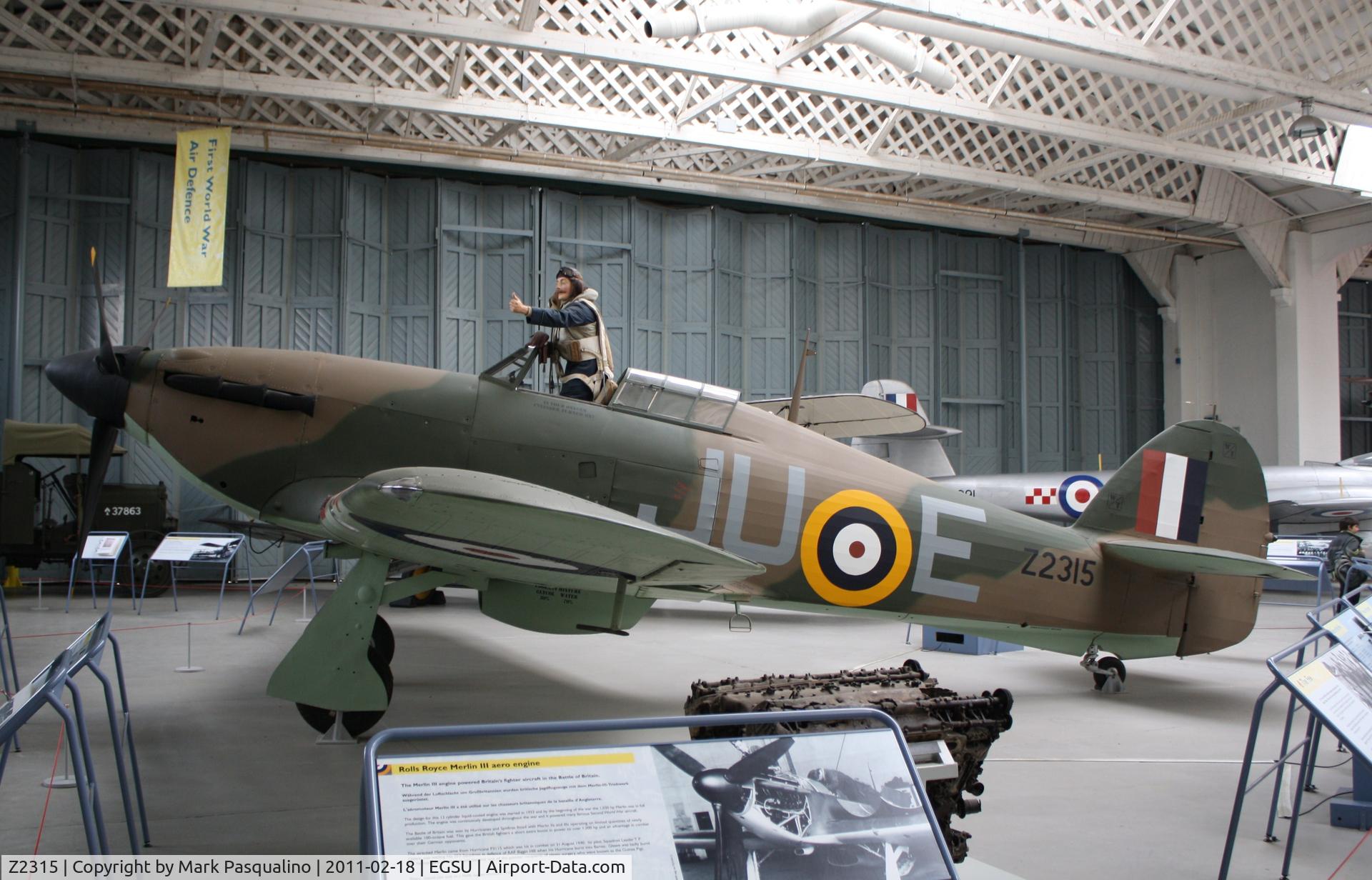 Z2315, Hawker Hurricane IIB C/N Not found Z2315, Hawker Hurricane IIB