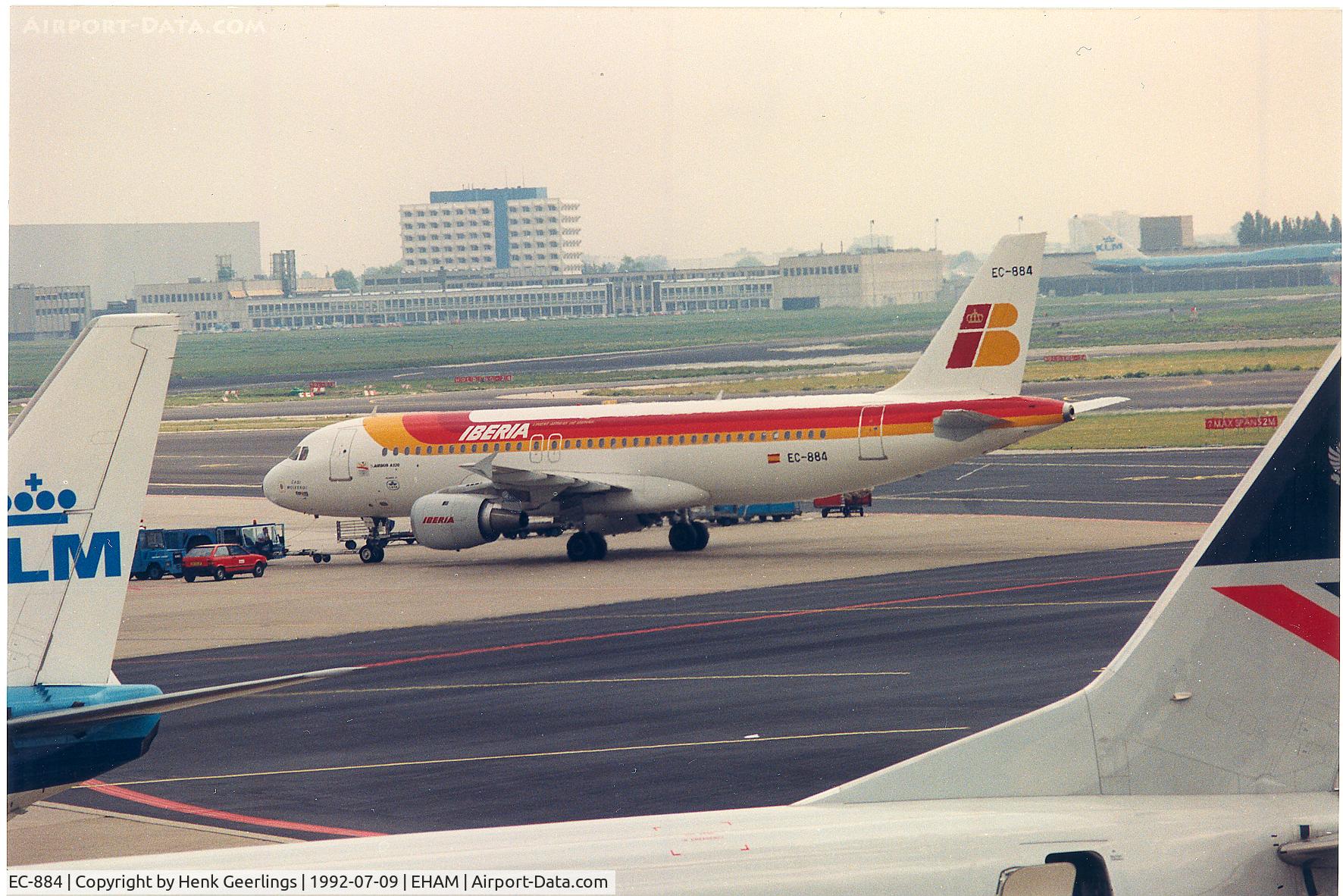 EC-884, Airbus A320-211 C/N 312, Iberia