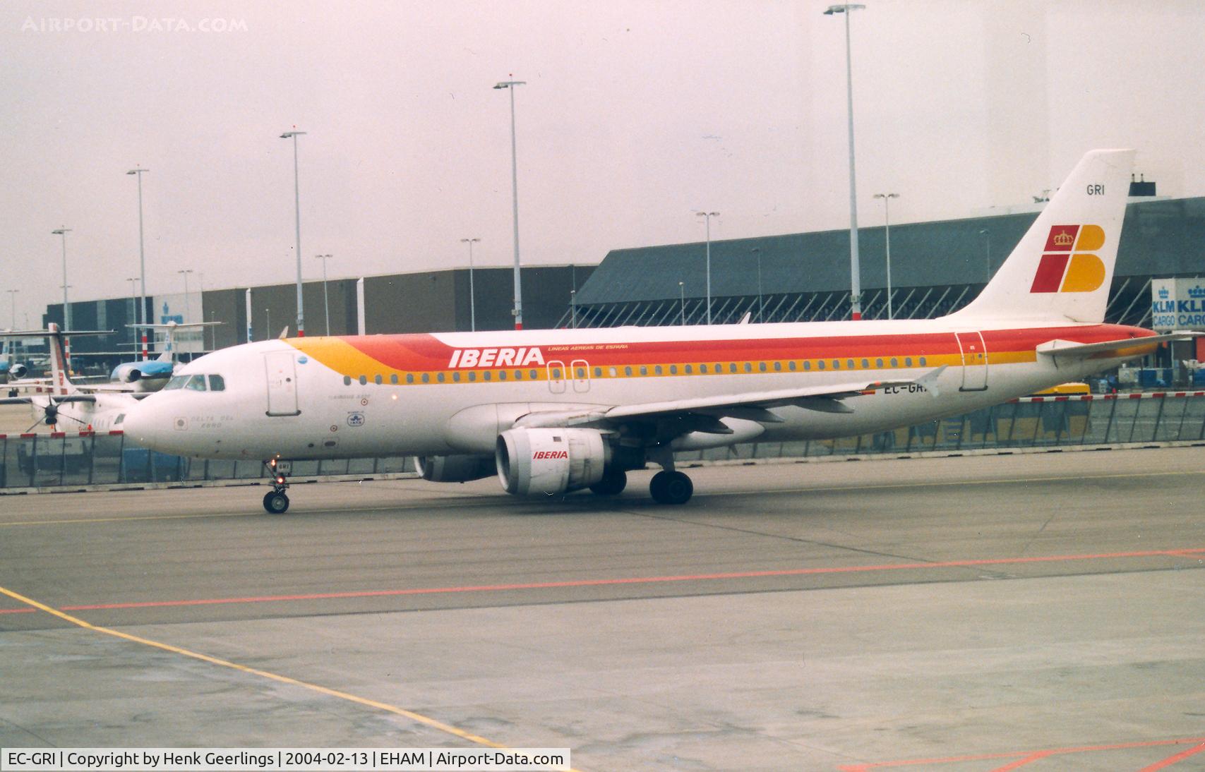 EC-GRI, 1991 Airbus A320-211 C/N 177, Iberia