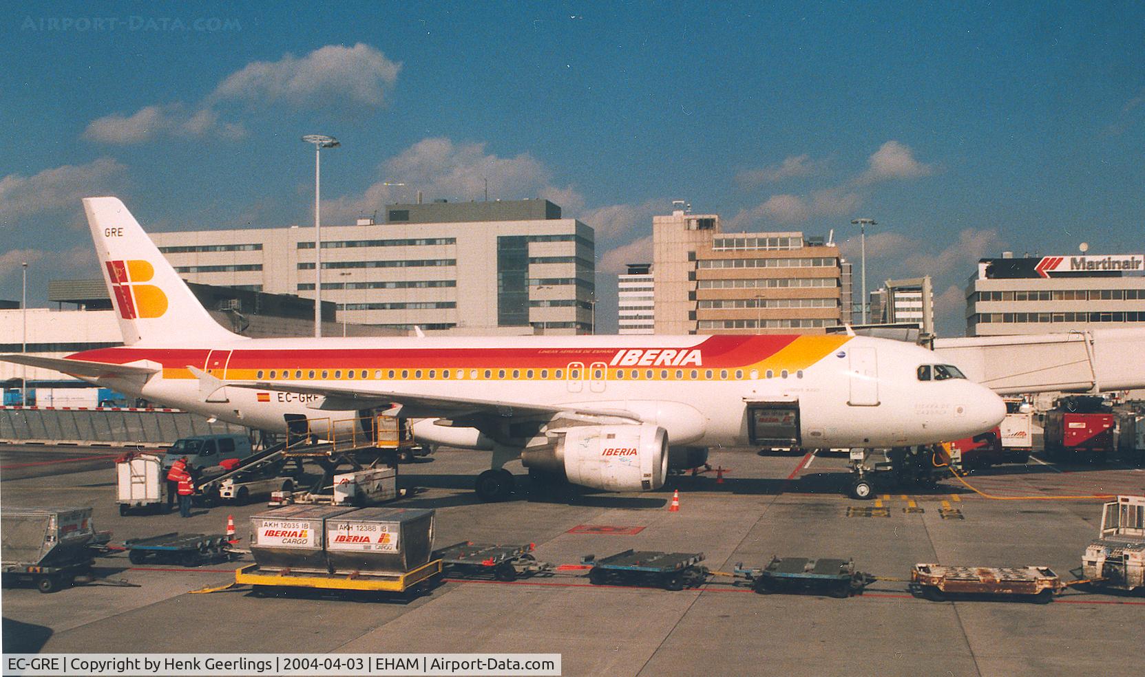 EC-GRE, Airbus A320-211 C/N 134, Iberia