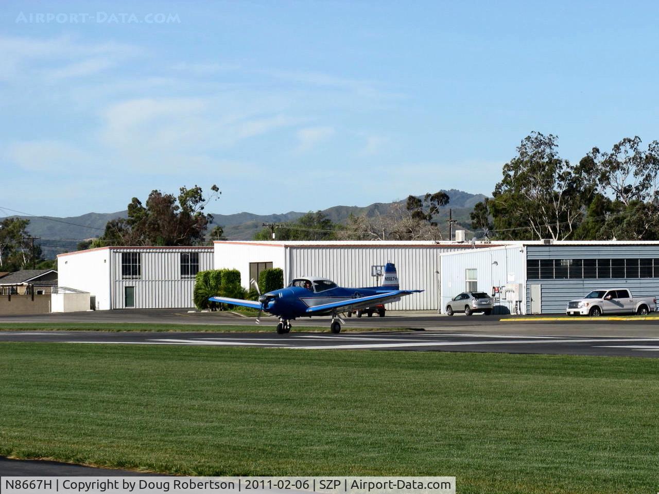N8667H, 1947 North American Navion C/N NAV-4-667, 1947 North American NAVION, Continental IO-520 285 Hp upgrade, taking the active