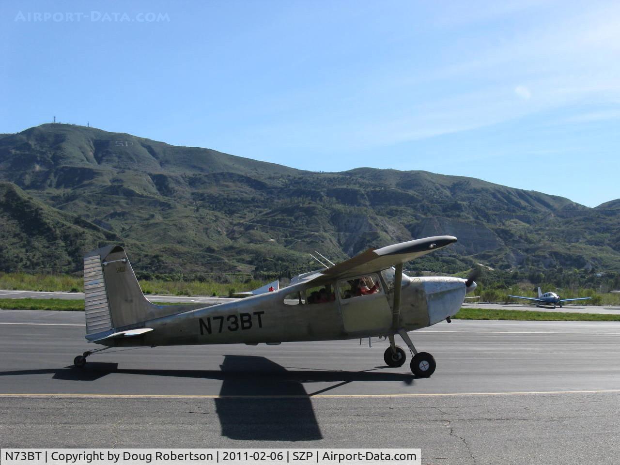 N73BT, 1965 Cessna 180H Skywagon C/N 18051606, 1965 Cessna 180H, Continental O-470 230 Hp, taxi to 04