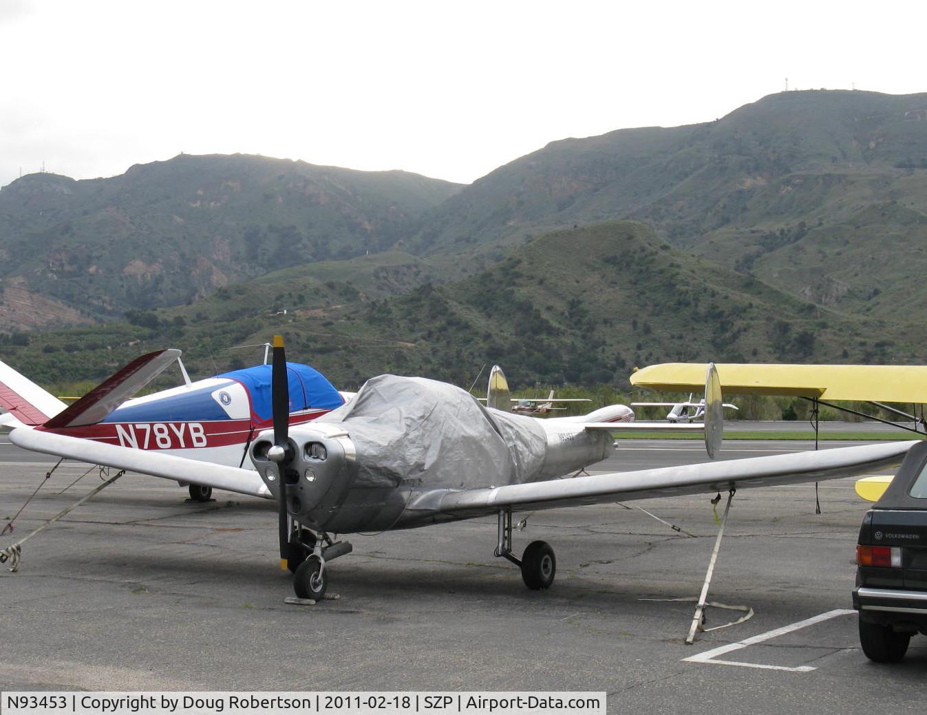 N93453, 1946 Erco 415C Ercoupe C/N 776, 1946 ERCO Ercoupe 415-C, Continental A&C75 75 Hp, in rebuild
