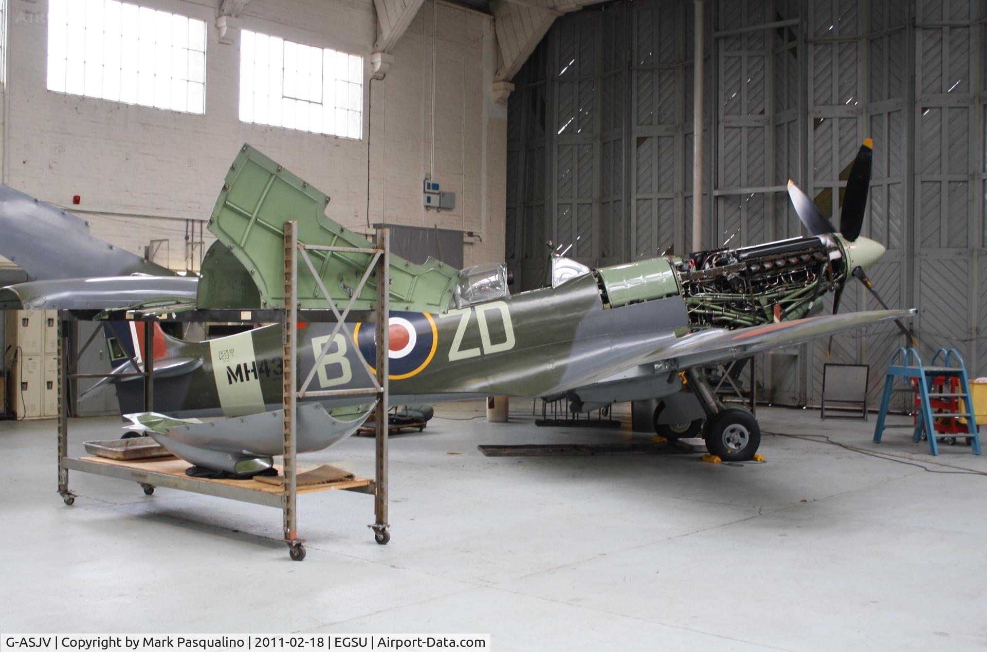 G-ASJV, 1943 Supermarine 361 Spitfire LF.IXb C/N CBAF.IX.552, Supermarine Spitfire LF.IXb