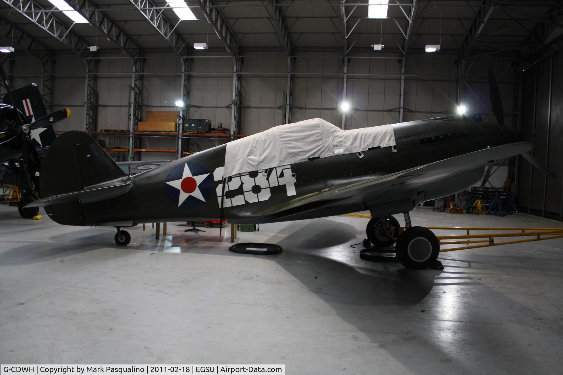 G-CDWH, 1941 Curtiss P-40B Warhawk C/N 16073, Curtiss P-40B