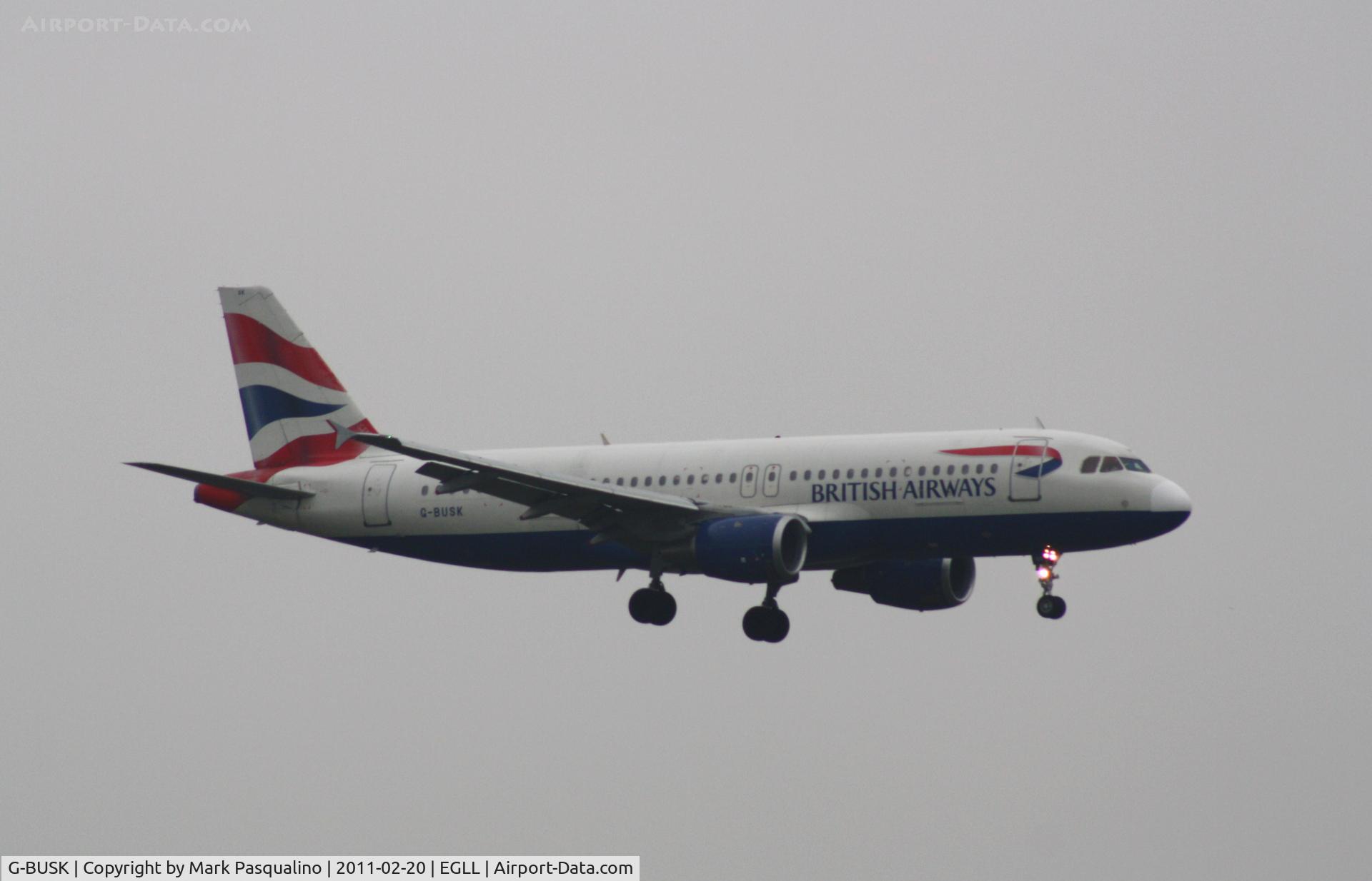 G-BUSK, 1990 Airbus A320-211 C/N 120, Airbus A320
